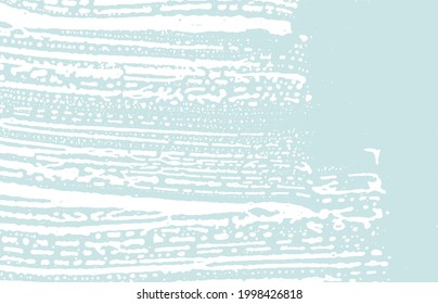 Grunge texture. Distress blue rough trace. Dazzling background. Noise dirty grunge texture. Good-looking artistic surface. Vector illustration.