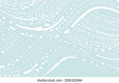Grunge texture. Distress blue rough trace. Cute background. Noise dirty grunge texture. Pleasant artistic surface. Vector illustration.