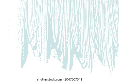 Grunge Textur. Leiden Sie blaue, grobe Spur. Charmanter Hintergrund. Geräusche schmutzige Grunge-Textur. Beeindruckende künstlerische Oberfläche. Vektorgrafik.