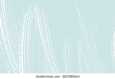 Grunge texture. Distress blue rough trace. Comely background. Noise dirty grunge texture. Excellent artistic surface. Vector illustration.
