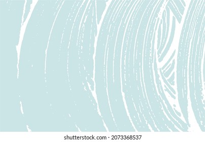Grunge Textur. Leiden Sie blaue, grobe Spur. Anständiger Hintergrund. Geräusche schmutzige Grunge-Textur. Unbedachte künstlerische Oberfläche. Vektorgrafik.