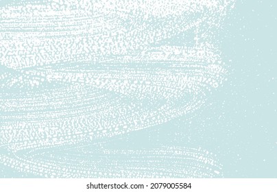 Grunge texture. Distress blue rough trace. Curious background. Noise dirty grunge texture. Unusual artistic surface. Vector illustration.