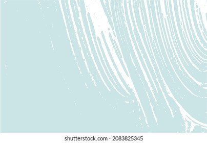 Grunge texture. Distress blue rough trace. Brilliant background. Noise dirty grunge texture. Magnetic artistic surface. Vector illustration.