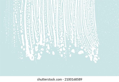 Grunge texture. Distress blue rough trace. Cute background. Noise dirty grunge texture. Artistic artistic surface. Vector illustration.