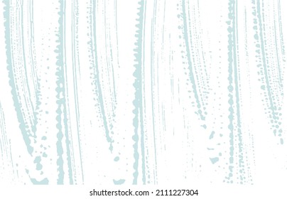 Grunge Textur. Leiden Sie blaue, grobe Spur. Bezaubernder Hintergrund. Geräusche schmutzige Grunge-Textur. Lebhafte künstlerische Oberfläche. Vektorgrafik.