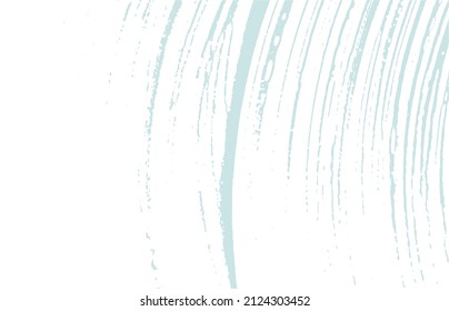 Grunge texture. Distress blue rough trace. Bizarre background. Noise dirty grunge texture. Unequaled artistic surface. Vector illustration.