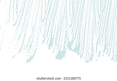 Grunge texture. Distress blue rough trace. Classy background. Noise dirty grunge texture. Attractive artistic surface. Vector illustration.