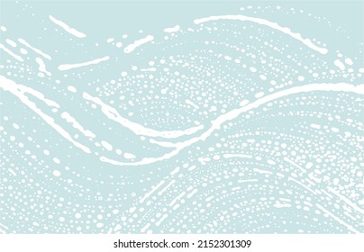 Grunge textura. Trato áspero azul de angustia. Fondo bonito. Textura de grifo sucio y ruidoso. Superficie artística alucinante. Ilustración vectorial.