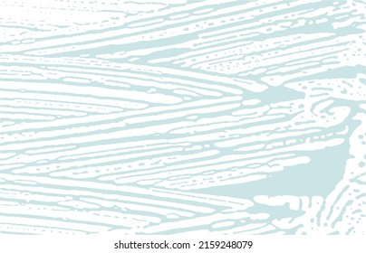 Grunge textura. Trato áspero azul de angustia. Fondo en negrita. Textura de grifo sucio y ruidoso. Superficie artística exótica. Ilustración vectorial.