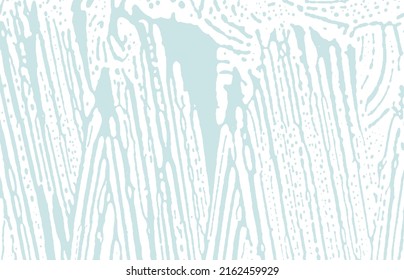 Grunge textura. Trato áspero azul de angustia. Fondo en negrita. Textura de grifo sucio y ruidoso. Superficie artística favorita. Ilustración vectorial.