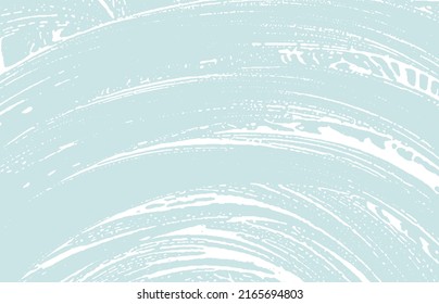 Grunge textura. Trato áspero azul de angustia. Fondo creativo. Textura de grifo sucio y ruidoso. Increíble superficie artística. Ilustración vectorial.