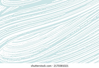 Grunge texture. Distress blue rough trace. Bizarre background. Noise dirty grunge texture. Juicy artistic surface. Vector illustration.