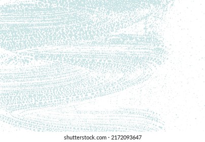 Grunge texture. Distress blue rough trace. Captivating background. Noise dirty grunge texture. Vibrant artistic surface. Vector illustration.