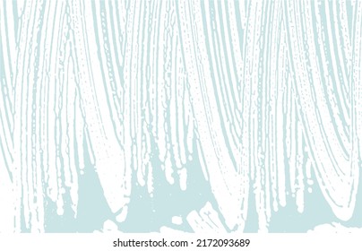 Grunge textura. Trato áspero azul de angustia. Fondo extraño. Textura de grifo sucio y ruidoso. Una superficie artística pintoresca. Ilustración vectorial.