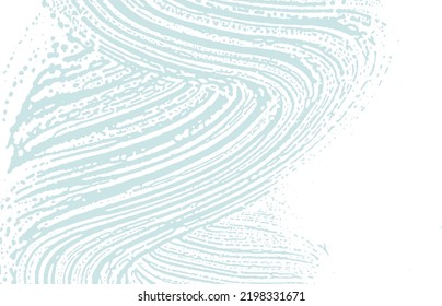 Grunge texture. Distress blue rough trace. Captivating background. Noise dirty grunge texture. Mesmeric artistic surface. Vector illustration.
