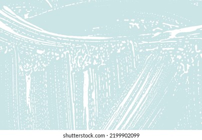 Grunge texture. Distress blue rough trace. Creative background. Noise dirty grunge texture. Delightful artistic surface. Vector illustration.