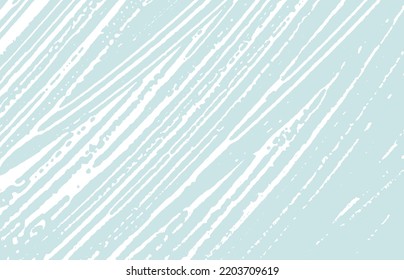 Grunge texture. Distress blue rough trace. Cool background. Noise dirty grunge texture. Fascinating artistic surface. Vector illustration.