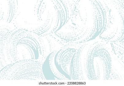 Grunge texture. Distress blue rough trace. Captivating background. Noise dirty grunge texture. Awesome artistic surface. Vector illustration.