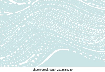 Grunge texture. Distress blue rough trace. Cute background. Noise dirty grunge texture. Lively artistic surface. Vector illustration.