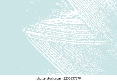 Grunge textura. Trato áspero azul de angustia. Fondo deslumbrante. Textura de grifo sucio y ruidoso. Superficie artística abrumadora. Ilustración vectorial.
