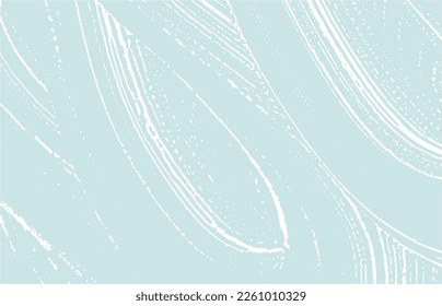 Grunge textura. Trato áspero azul de angustia. Fondo creativo. Textura de grifo sucio y ruidoso. Superficie artística inmaculada. Ilustración vectorial.