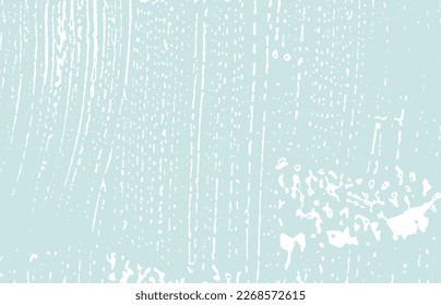 Grunge textura. Trato áspero azul de angustia. Fondo decente. Textura de grifo sucio y ruidoso. Superficie artística exótica. Ilustración vectorial.