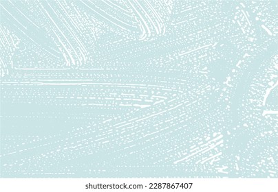 Grunge textura. Trato áspero azul de angustia. Fondo curioso. Textura de grifo sucio y ruidoso. Brillante superficie artística. Ilustración vectorial.