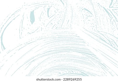 Grunge textura. Trato áspero azul de angustia. Un fondo brillante. Textura de grifo sucio y ruidoso. Atractiva superficie artística. Ilustración vectorial.