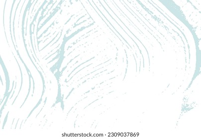 Grunge texture. Distress blue rough trace. Captivating background. Noise dirty grunge texture. Extraordinary artistic surface. Vector illustration.