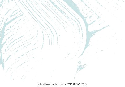 Grunge texture. Distress blue rough trace. Captivating background. Noise dirty grunge texture. Extra artistic surface. Vector illustration.