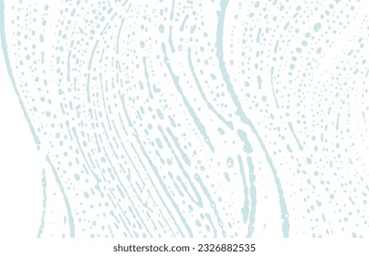 Grunge texture. Distress blue rough trace. Charming background. Noise dirty grunge texture. Mesmeric artistic surface. Vector illustration.