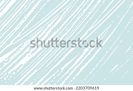 Grunge texture. Distress blue rough trace. Cool background. Noise dirty grunge texture. Fascinating artistic surface. Vector illustration.