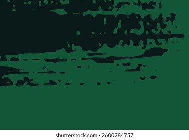 Grunge texture. Distress green rough trace. Creative background. Noise dirty grunge texture. Authentic artistic surface. Vector illustration.