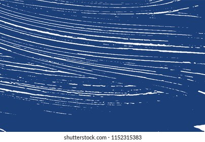 Grunge texture. Distress indigo rough trace. Excellent background. Noise dirty grunge texture. Vibrant artistic surface. Vector illustration.