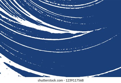 Grunge texture. Distress indigo rough trace. Extra background. Noise dirty grunge texture. Delightful artistic surface. Vector illustration.