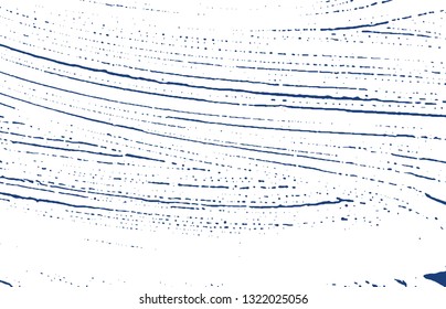 Grunge texture. Distress indigo rough trace. Ecstatic background. Noise dirty grunge texture. Bewitching artistic surface. Vector illustration.