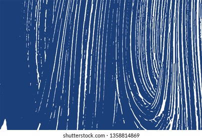 Grunge texture. Distress indigo rough trace. Excellent background. Noise dirty grunge texture. Unequaled artistic surface. Vector illustration.