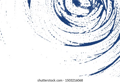 Grunge texture. Distress indigo rough trace. Dramatic background. Noise dirty grunge texture. Noteworthy artistic surface. Vector illustration.