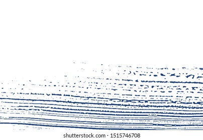 Grunge texture. Distress indigo rough trace. Divine background. Noise dirty grunge texture. Vibrant artistic surface. Vector illustration.