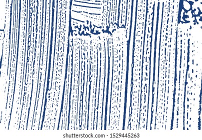 Grunge texture. Distress indigo rough trace. Emotional background. Noise dirty grunge texture. Posh artistic surface. Vector illustration.