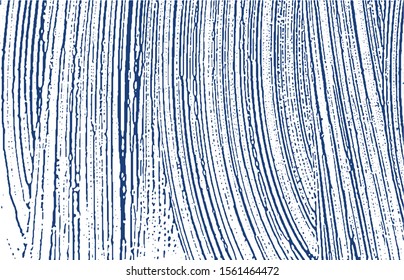 Grunge texture. Distress indigo rough trace. Enchanting background. Noise dirty grunge texture. Ecstatic artistic surface. Vector illustration.