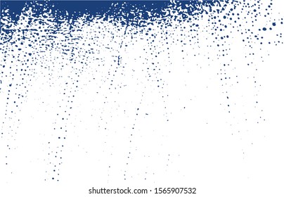 Grunge texture. Distress indigo rough trace. Extraordinary background. Noise dirty grunge texture. Indelible artistic surface. Vector illustration.