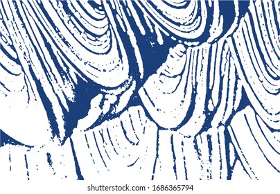 Grunge texture. Distress indigo rough trace. Delicate background. Noise dirty grunge texture. Wondrous artistic surface. Vector illustration.