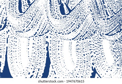 Grunge texture. Distress indigo rough trace. Divine background. Noise dirty grunge texture. Rare artistic surface. Vector illustration.