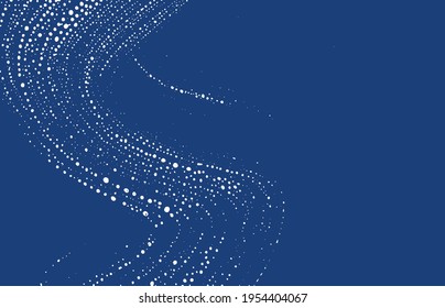 Texture grunge. Détresse indigo trace rugueuse. Arrière-plan exotique. Texture grunge sonore sale. Superbe surface artistique. Illustration vectorielle.
