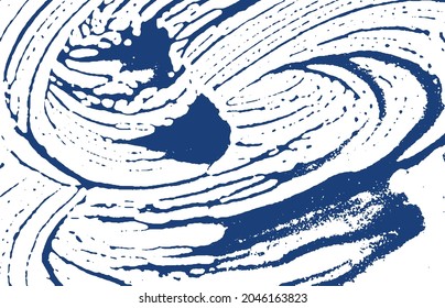 Grunge texture. Distress indigo rough trace. Divine background. Noise dirty grunge texture. Fair artistic surface. Vector illustration.