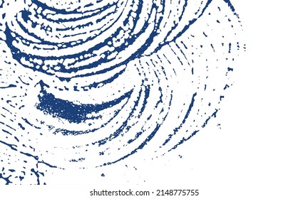 Grunge texture. Distress indigo rough trace. Divine background. Noise dirty grunge texture. Brilliant artistic surface. Vector illustration.