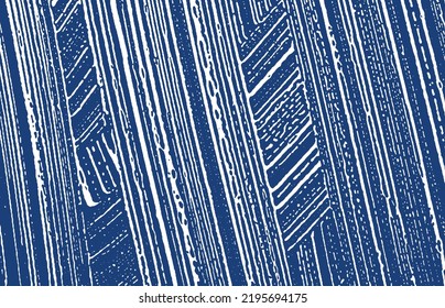 Grunge texture. Distress indigo rough trace. Extraordinary background. Noise dirty grunge texture. Classic artistic surface. Vector illustration.