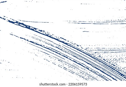 Grunge texture. Distress indigo rough trace. Dramatic background. Noise dirty grunge texture. Tempting artistic surface. Vector illustration.