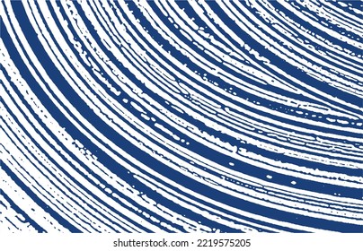 Grunge texture. Distress indigo rough trace. Eminent background. Noise dirty grunge texture. Nice artistic surface. Vector illustration.